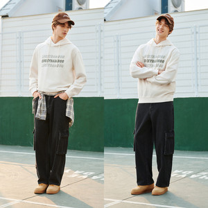 【清仓-春款套装合辑A】森马休闲裤男女卫衣时尚束脚裤