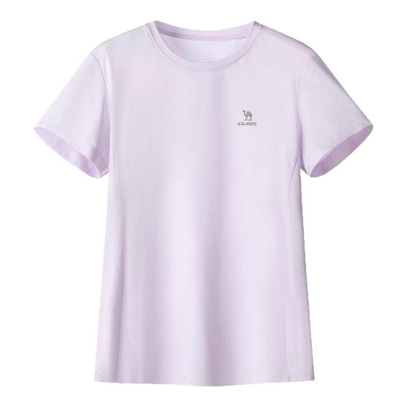 骆驼运动速干T恤短袖 春夏羽毛球户外跑步防晒登山健身瑜伽服上衣 59元