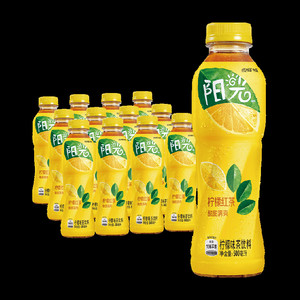 可口可乐 阳光茶饮料经典柠檬味整箱可口可乐茶饮料