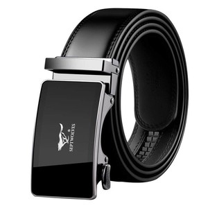 七匹狼男士皮带真皮自动扣腰带潮年轻人男生礼物送商务裤带爸爸款