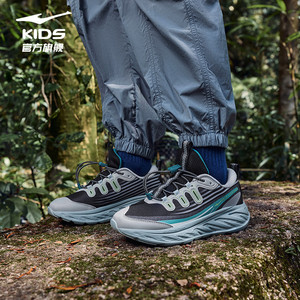 越界|鸿星尔克童鞋男童运动鞋大童网面鞋子防泼水跑鞋儿童跑步鞋