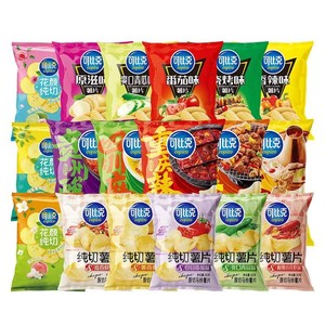 24元任选10包可比克薯片解馋组合一大包零食膨化小吃休闲食品B