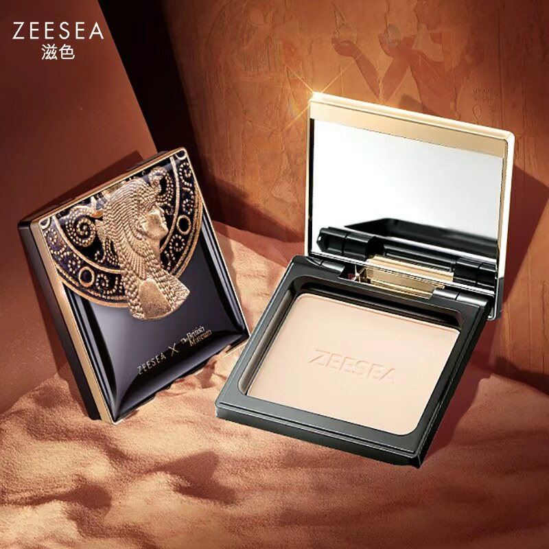 ZEESEA滋色埃及蜜粉饼散粉定妆粉定妆膏干油皮补妆控油持久遮瑕女 49.9元