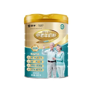 蒙牛中老年多维高钙奶粉铂金装添加益生菌无添加蔗糖优质蛋白质