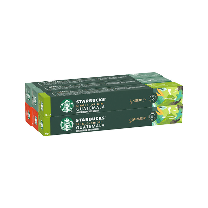 星巴克Nespress胶囊咖啡雀巢咖啡胶囊60颗浓缩装 191.39元