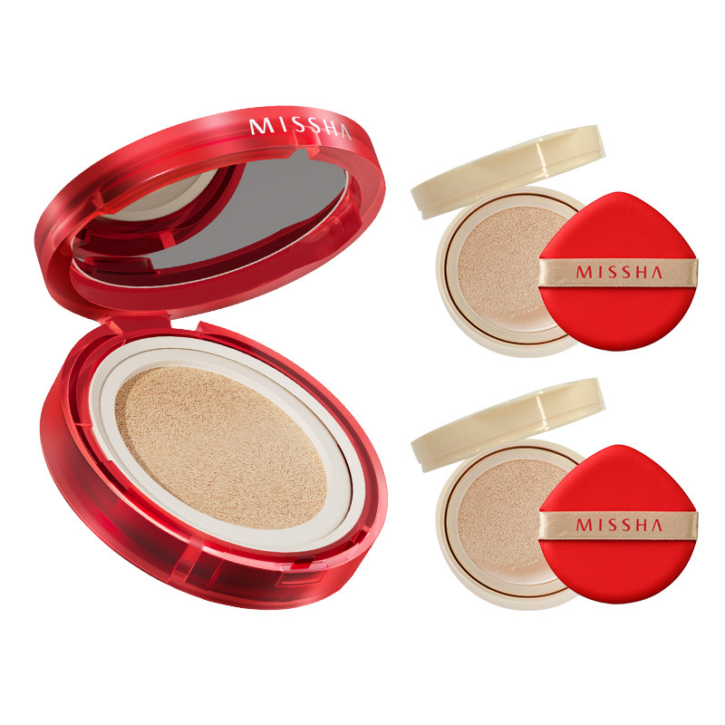 【官方正品】谜尚红气垫bb霜粉底液美白防晒遮瑕持久不脱妆旗舰店 96元