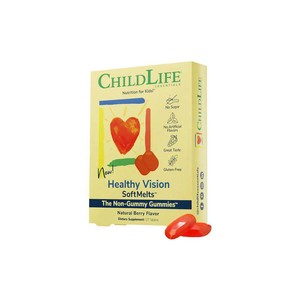 【自营】ChildLife童年时光叶黄素小布丁 儿童婴幼儿宝宝护眼软糖