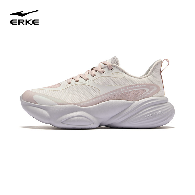 啵啵弹4鸿星尔克运动鞋女软底轻便跑鞋厚底减震跑步鞋跳绳鞋女鞋 169元