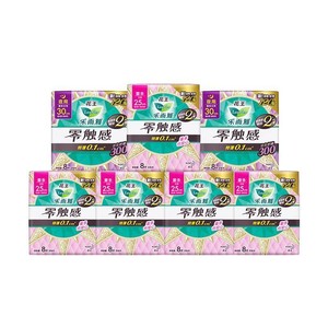 【超级88】花王乐而雅卫生巾零触感护翼日夜7包56片