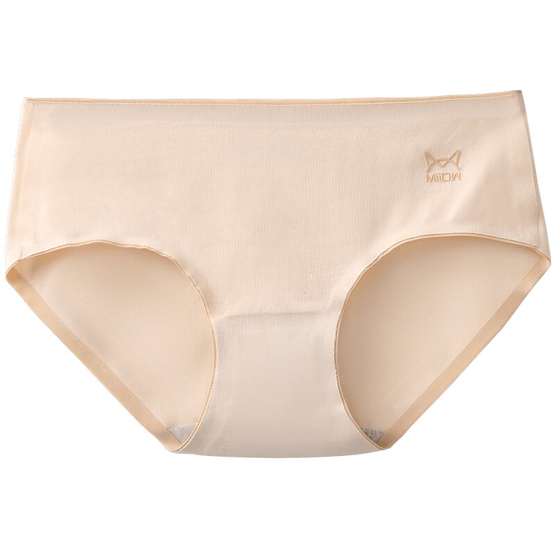 猫人女士纯棉内裤2026新款透气中腰无痕三角裤底裤女生大码短裤女 29.9元