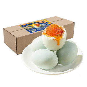三只松鼠生活馆围裙阿姨高邮咸鸭蛋咸香起沙流油正宗即食熟食解馋