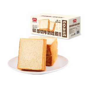 盼盼水牛乳厚切吐司面包片早餐整箱面包蛋糕点心休闲食品零食小吃