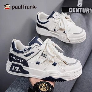 大嘴猴高帮运动厚底男士板鞋2026新款春季休闲马丁潮鞋百搭小白鞋