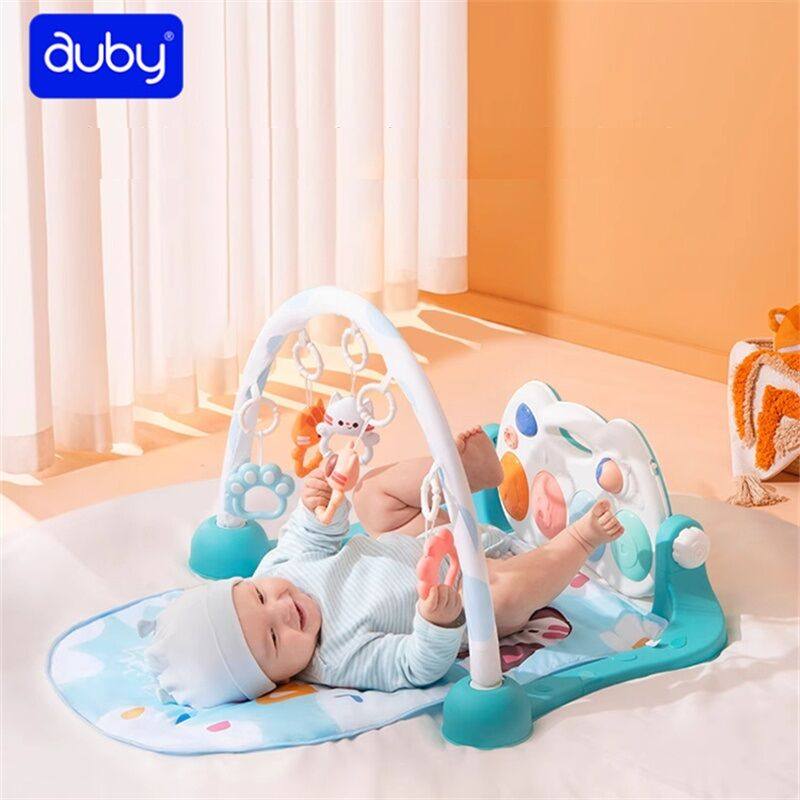 澳贝脚踏钢琴婴儿健身架脚踩早教玩具礼盒新生儿礼物月婴幼儿宝宝 79元