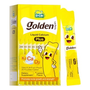 Dcal迪巧小黄条液体钙宝宝专用柠檬酸钙维生素D3K2钙儿童成长补钙