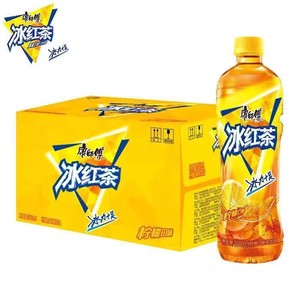 康师傅冰红茶大瓶500ml*12解渴即饮柠檬口味茶饮料正品整箱聚会装