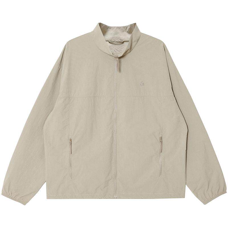 【凉感防泼水】杰克琼斯男装春夏新款宽松刺绣立领外套防晒服上衣 422元