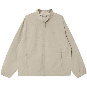 【凉感防泼水】杰克琼斯男装春夏新款宽松刺绣立领外套防晒服上衣