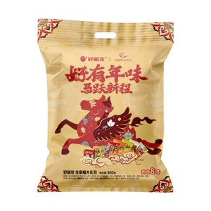 好丽友好有年味全家福大礼包360g营养早餐面包蛋糕下午茶礼袋