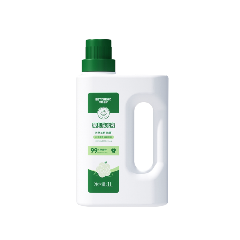 孩子王贝特倍护茶籽婴儿洗衣液儿童专用大人内衣裤除菌去渍无残留 19.9元