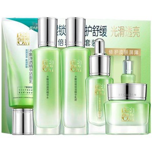 百雀羚精粹倍现水乳套装修护补水保湿护肤礼盒天猫正品官方旗舰店