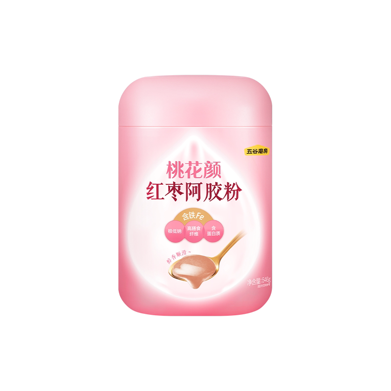 五谷磨房阿胶五红粉五红汤早晚代餐粉红枣枸杞女性气血红养粉冲饮 49.9元