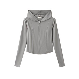 三福防晒衣女外穿2026新款夏季连帽修身防晒服小个子短款外套女装