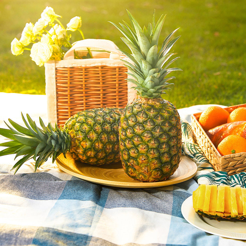 dole都乐海南金钻凤梨装新鲜水果爽嫩多汁 香甜菠萝 19.91元