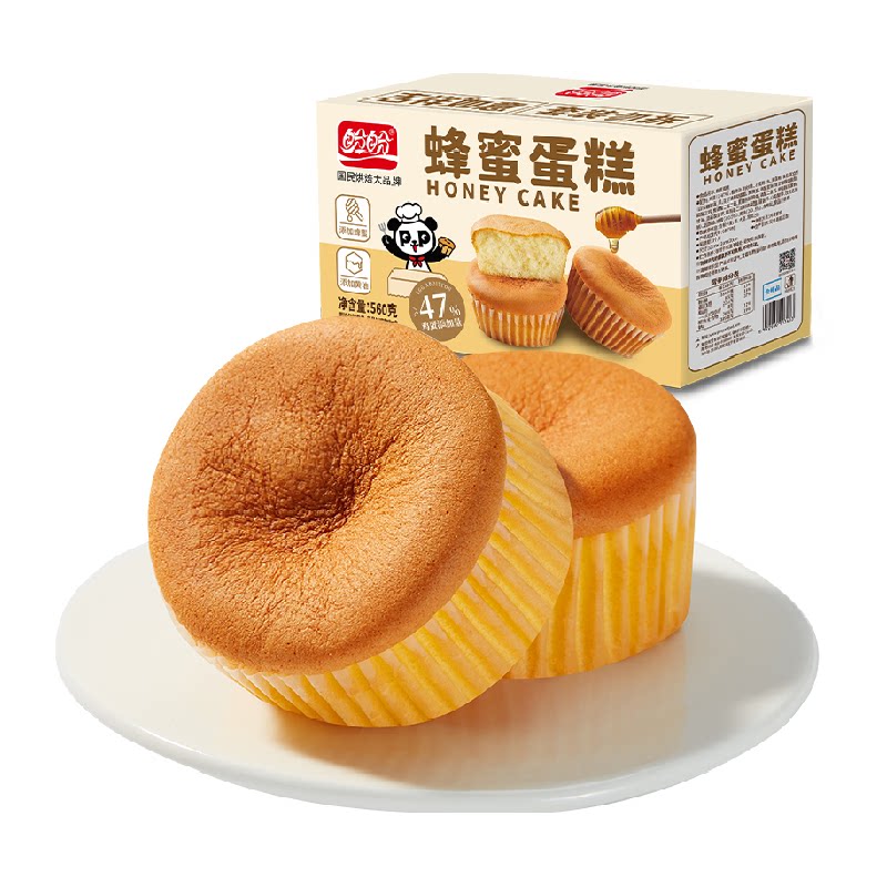 盼盼蜂蜜蛋糕点心健康早餐面包整箱糕点零食休闲食品小吃 12.9元