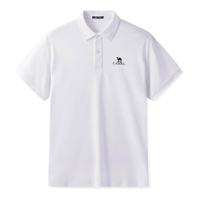 骆驼户外polo衫2026新款夏季短袖吸湿速干衣透气翻领情侣纯色t恤 79元