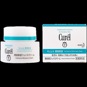 屈臣氏珂润curel润浸补水滋润乳霜神经酰胺舒缓修护40g