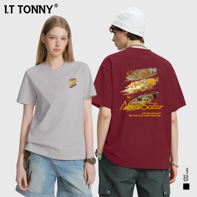 潮牌I.T TONNY官方小众2026新品卡通印花男女T恤情侣短袖上衣XHS 59.7元