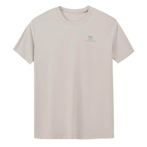 骆驼户外运动速干T恤男2026夏圆领凉感防晒透气吸汗T恤女健身短袖