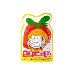 窝小芽无糖棒棒糖mini卡通无添加蔗糖零食送婴幼儿童宝宝辅食谱