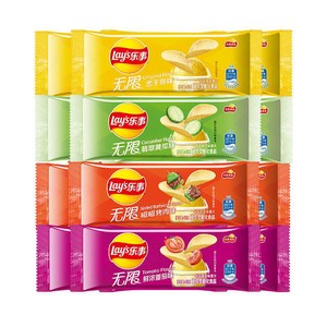 乐事无限薯片盒装/袋装休闲办公室零食480g零食大礼包