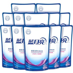 蓝月亮洗衣液袋装家用套装深层洁净薰衣草香除螨替换装官方正品