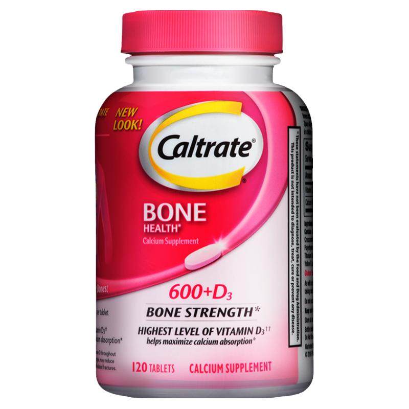 美国进口钙尔奇钙片粉钙青年男女性补钙碳酸钙维生素d钙片120粒*2 116元