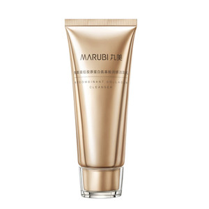 丸美胶原蛋白小金针洁面乳氨基酸洗面奶泡沫深层清洁保湿女不拔干