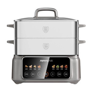 九阳电蒸锅多功能家用多层全不锈钢蒸煮炖一体锅2026新款旗舰正品