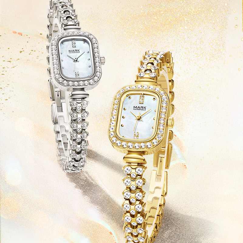 马克华菲手表女款小金表一对情侣复古ins风石英女士轻奢送女友 99元