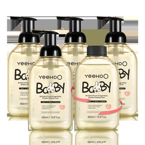 英氏奶瓶清洗剂婴儿宝宝专用洗奶瓶液专用玩具洗洁精果蔬清洁剂