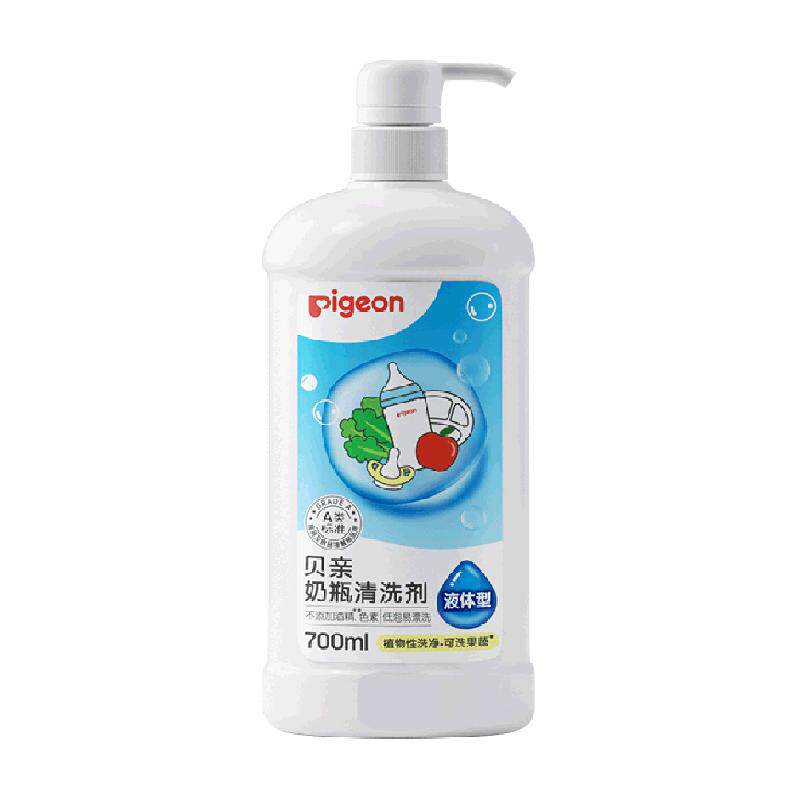 Pigeon贝亲婴儿宝宝奶瓶奶嘴 果蔬清洗剂少残留清洁去泡快速 25.4元