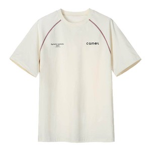 骆驼速干T神运动休闲t恤女士2026夏季新款哈苏线短袖宽松体恤男潮