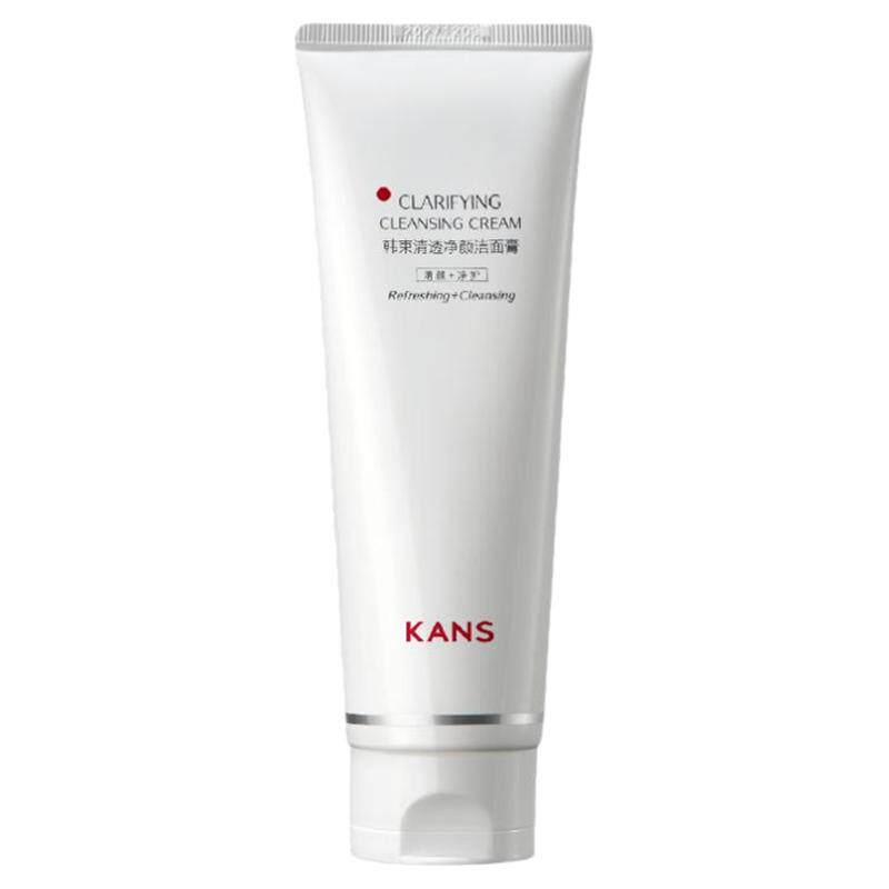 韩束清透净颜洁面膏深层清洁泡沫洗面奶温和保湿控油护肤品男女 29元