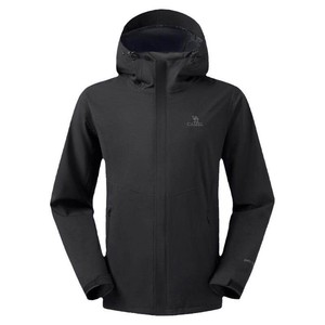 骆驼女装单层冲锋衣2026春季户外防风防水连帽立领男女款外套