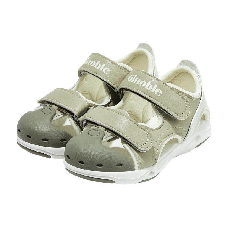 基诺浦机能鞋夏男女宝宝小童鞋夏日经典舒适学步鞋GW1570 170.05元