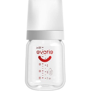 爱得利奶瓶新生婴儿玻璃奶瓶SS孔奶嘴0-1个月初生宝宝防胀气