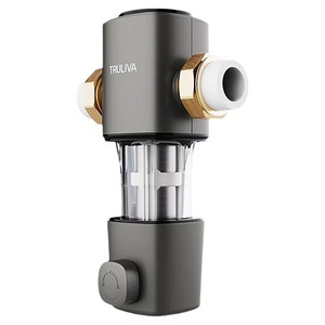 沁园前置过滤器10T大流量家用全屋自来水净水器一键冲洗防冻防爆