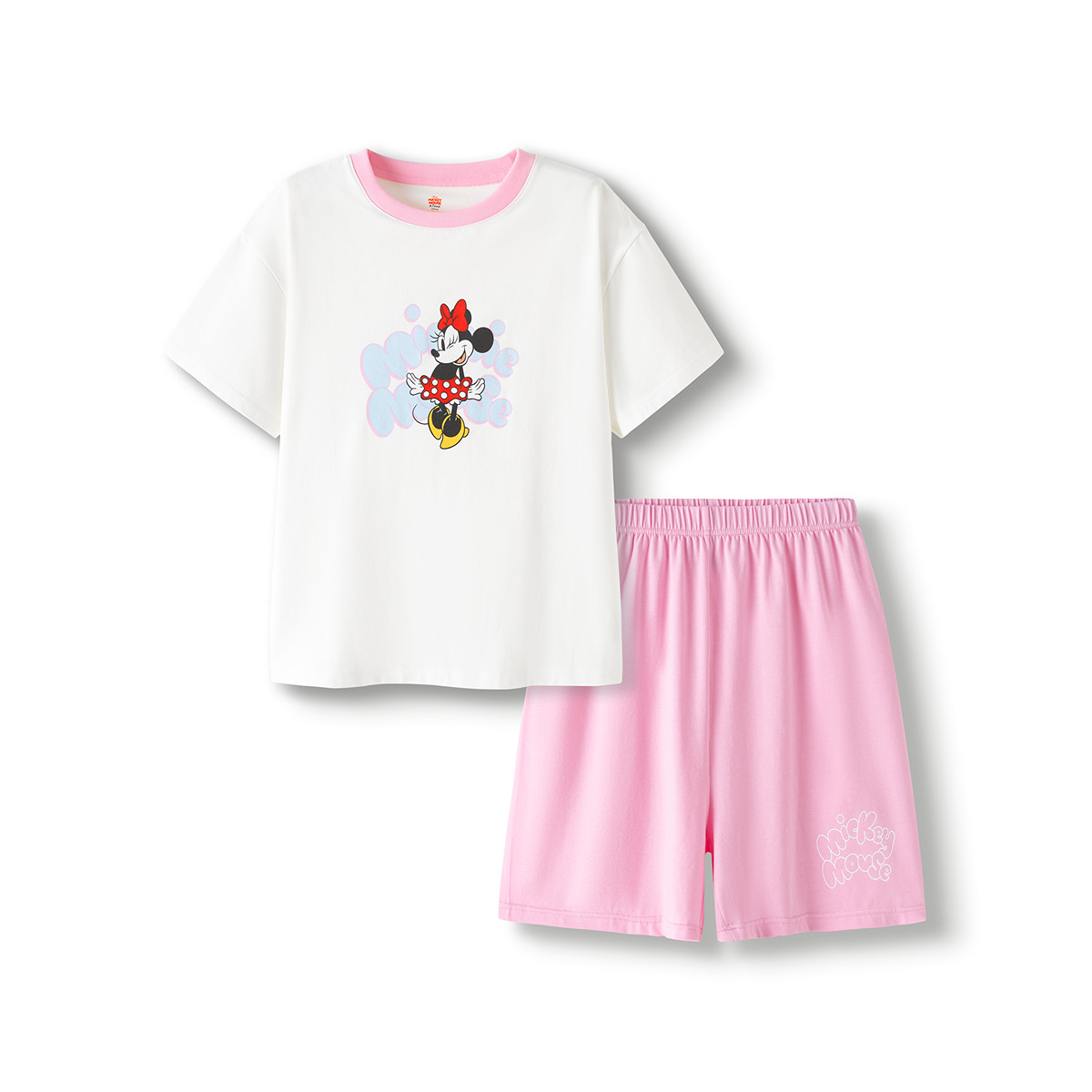 【迪士尼IP】巴拉巴拉儿童睡衣套装夏季空调服男女童家居服抗菌萌 49.9元