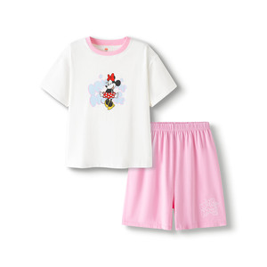 【迪士尼IP】巴拉巴拉儿童睡衣套装夏季空调服男女童家居服抗菌萌